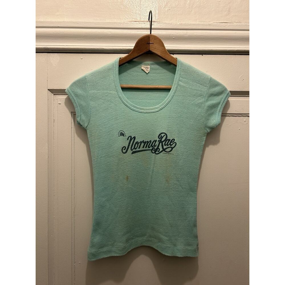 Vintage Women’s Norma Rae T Shirt 1979 Movie Promo Size Medium 20th Century Fox